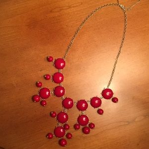 Red Bubble Necklace